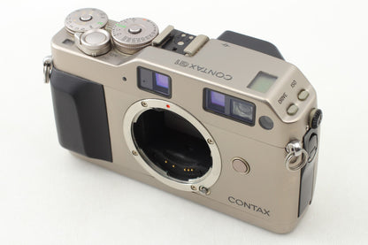 3 Lens *MINT* CONTAX G1 Green Rangefinder Film Camera 45mm 28mm 90mm From JAPAN