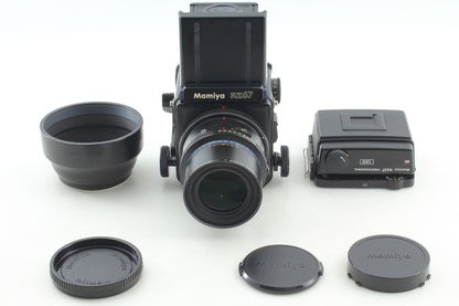 *Near MINT w/Hood* Mamiya RZ67 Pro Sekor Z 180mm F4.5 W Lens 120 Film Back JAPAN