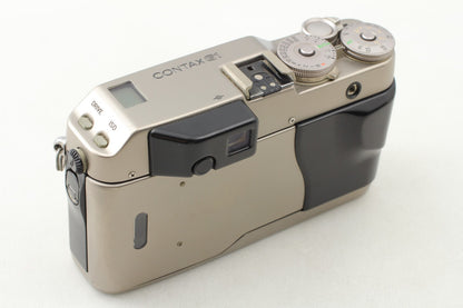 3 Lens *MINT* CONTAX G1 Green Rangefinder Film Camera 45mm 28mm 90mm From JAPAN