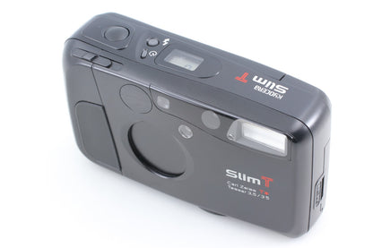 *MINT* Kyocera Slim T Yashica T4 Black Point & Shoot 35mm Film Camera From JAPAN