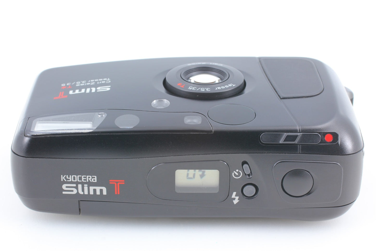 *MINT* Kyocera Slim T Yashica T4 Black Point & Shoot 35mm Film Camera From JAPAN