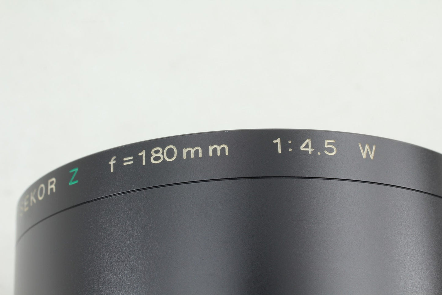 *Near MINT w/Hood* Mamiya RZ67 Pro Sekor Z 180mm F4.5 W Lens 120 Film Back JAPAN