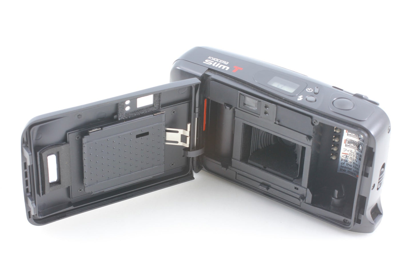 *MINT* Kyocera Slim T Yashica T4 Black Point & Shoot 35mm Film Camera From JAPAN