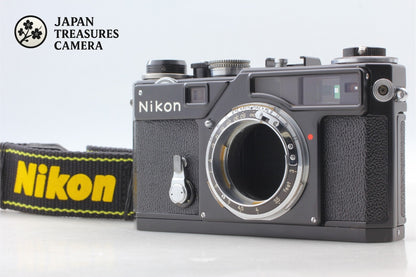 S/N 622xxxx *MINT* Nikon SP Black Rangefinder 35mm Film Camera Body From JAPAN