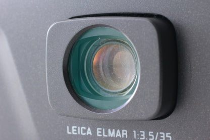 *Exc+5 w/ Case Strap* Leica Mini Elmar Point & Shoot 35mm Film Camera From JAPAN