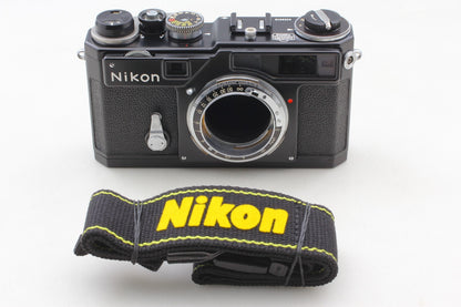S/N 622xxxx *MINT* Nikon SP Black Rangefinder 35mm Film Camera Body From JAPAN