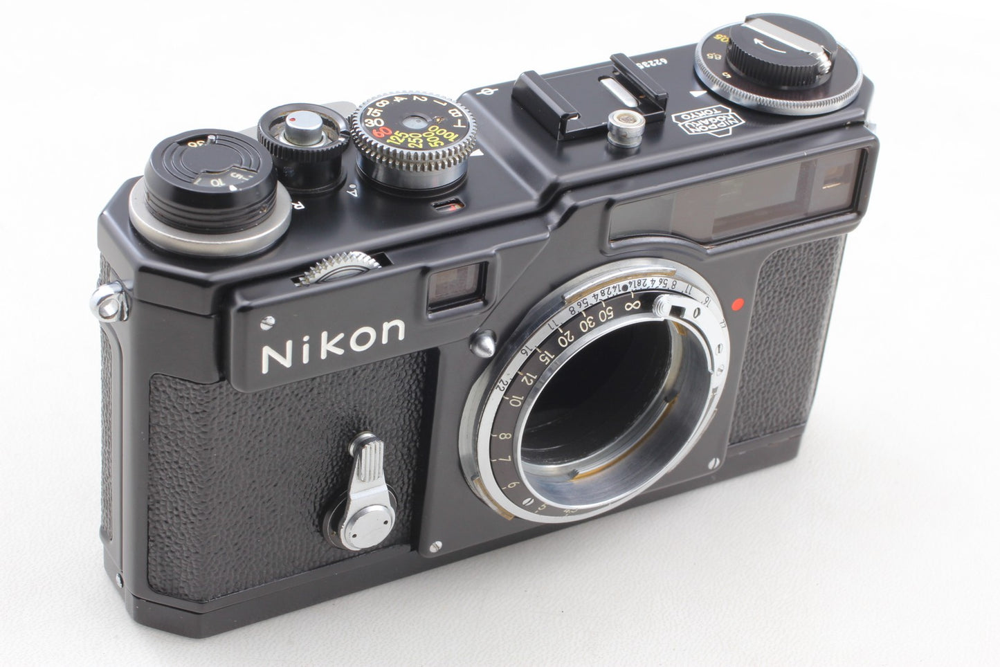 S/N 622xxxx *MINT* Nikon SP Black Rangefinder 35mm Film Camera Body From JAPAN