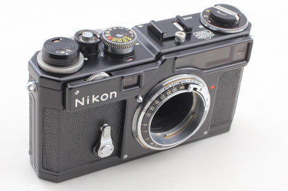 S/N 622xxxx *MINT* Nikon SP Black Rangefinder 35mm Film Camera Body From JAPAN
