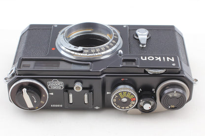 S/N 622xxxx *MINT* Nikon SP Black Rangefinder 35mm Film Camera Body From JAPAN