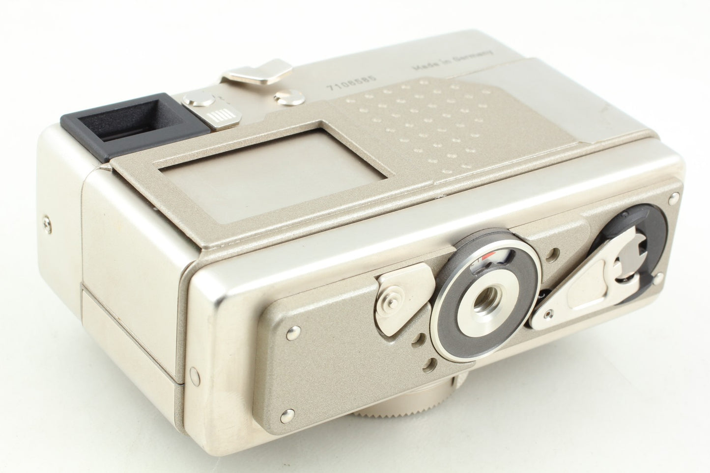 Super Rare!! *Almost Unused Box* Rollei 35 Classic Platin Film Camera From JAPAN
