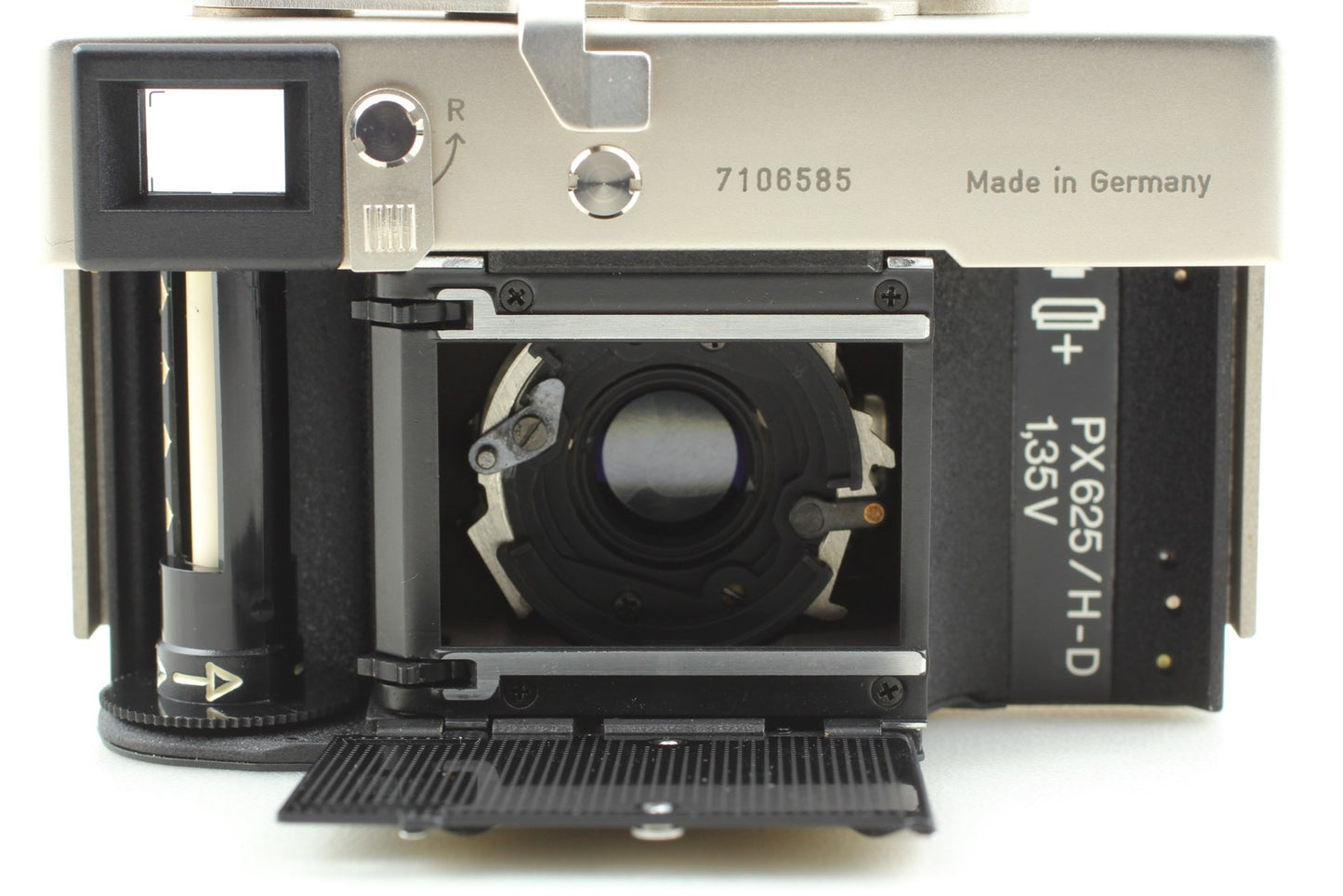 Super Rare!! *Almost Unused Box* Rollei 35 Classic Platin Film Camera From JAPAN
