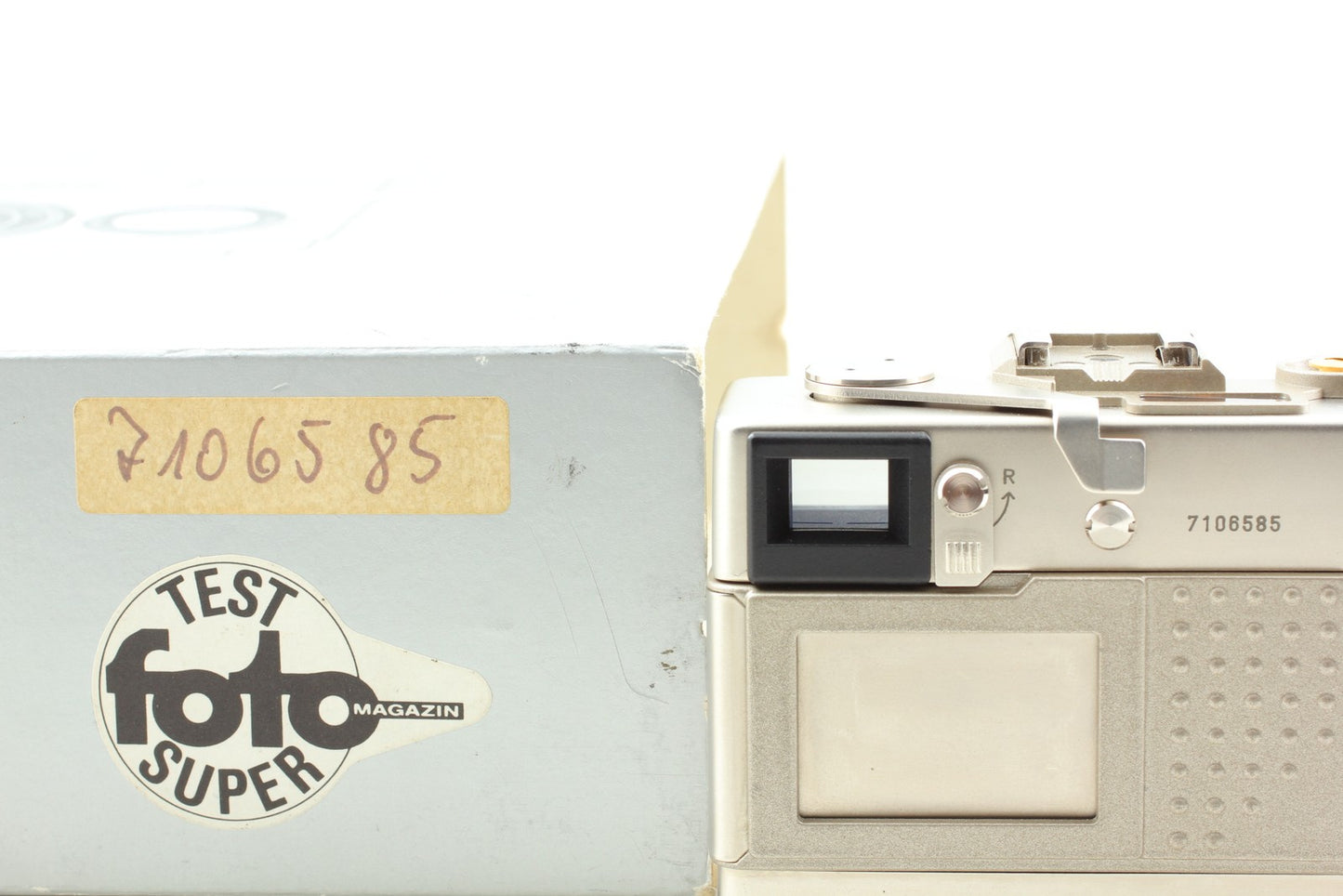 Super Rare!! *Almost Unused Box* Rollei 35 Classic Platin Film Camera From JAPAN