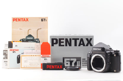 Rare 1/2 Shutter Converted *MINT in Box* Pentax 67 II AE Film Camera From JAPAN