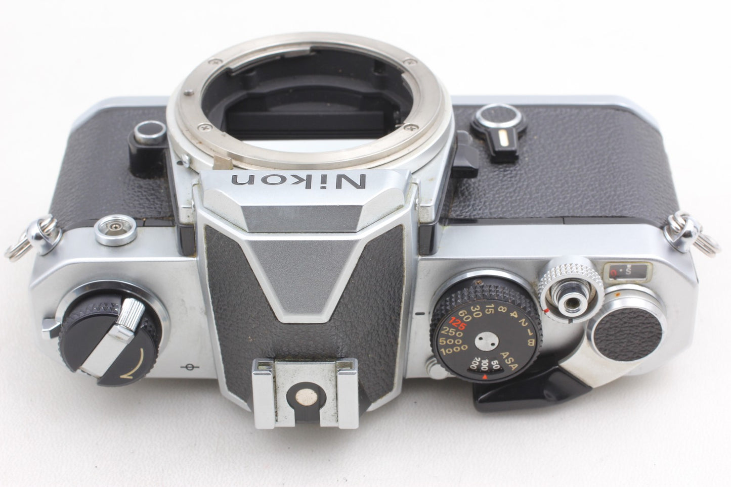 All Works *N MINT* Nikon FM Silver 35mm Film Camera Ai 50mm F1.4 Lens From JAPAN
