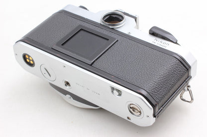 All Works *N MINT* Nikon FM Silver 35mm Film Camera Ai 50mm F1.4 Lens From JAPAN