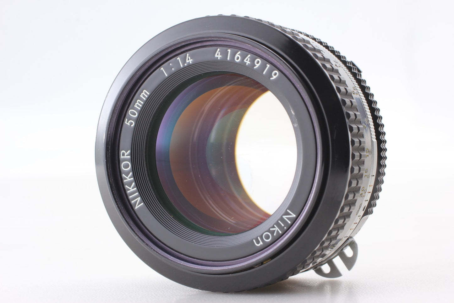 All Works *N MINT* Nikon FM Silver 35mm Film Camera Ai 50mm F1.4 Lens From JAPAN