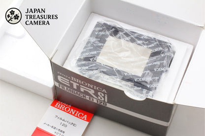 *Top MINT In Box* Zenza Bronica Roll Film Back Holder Ei 120 ETR Si From JAPAN