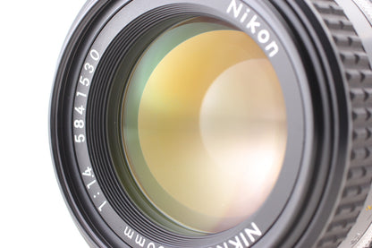 SIC S/N 584xxxx *Unused in Box* Nikon Ai-s Nikkor 50mm f/1.4 MF Lens From JAPAN