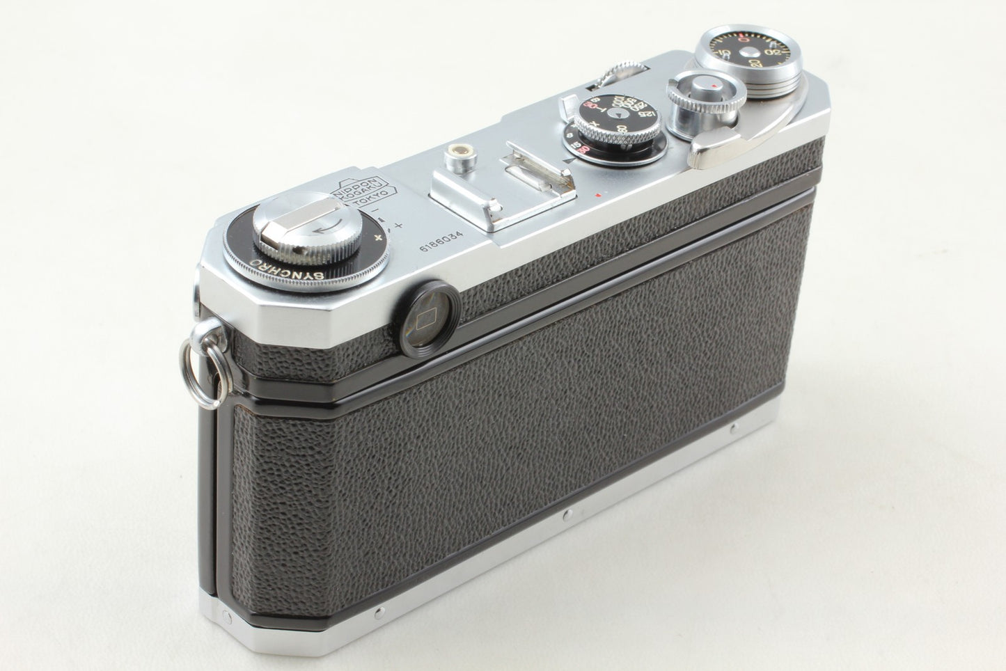 Late Black Dial *MINT w/ Case* Nikon S2 Rangefinder Film Camera Body From JAPAN