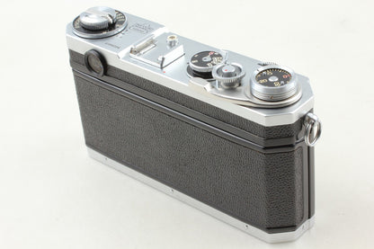 Late Black Dial *MINT w/ Case* Nikon S2 Rangefinder Film Camera Body From JAPAN