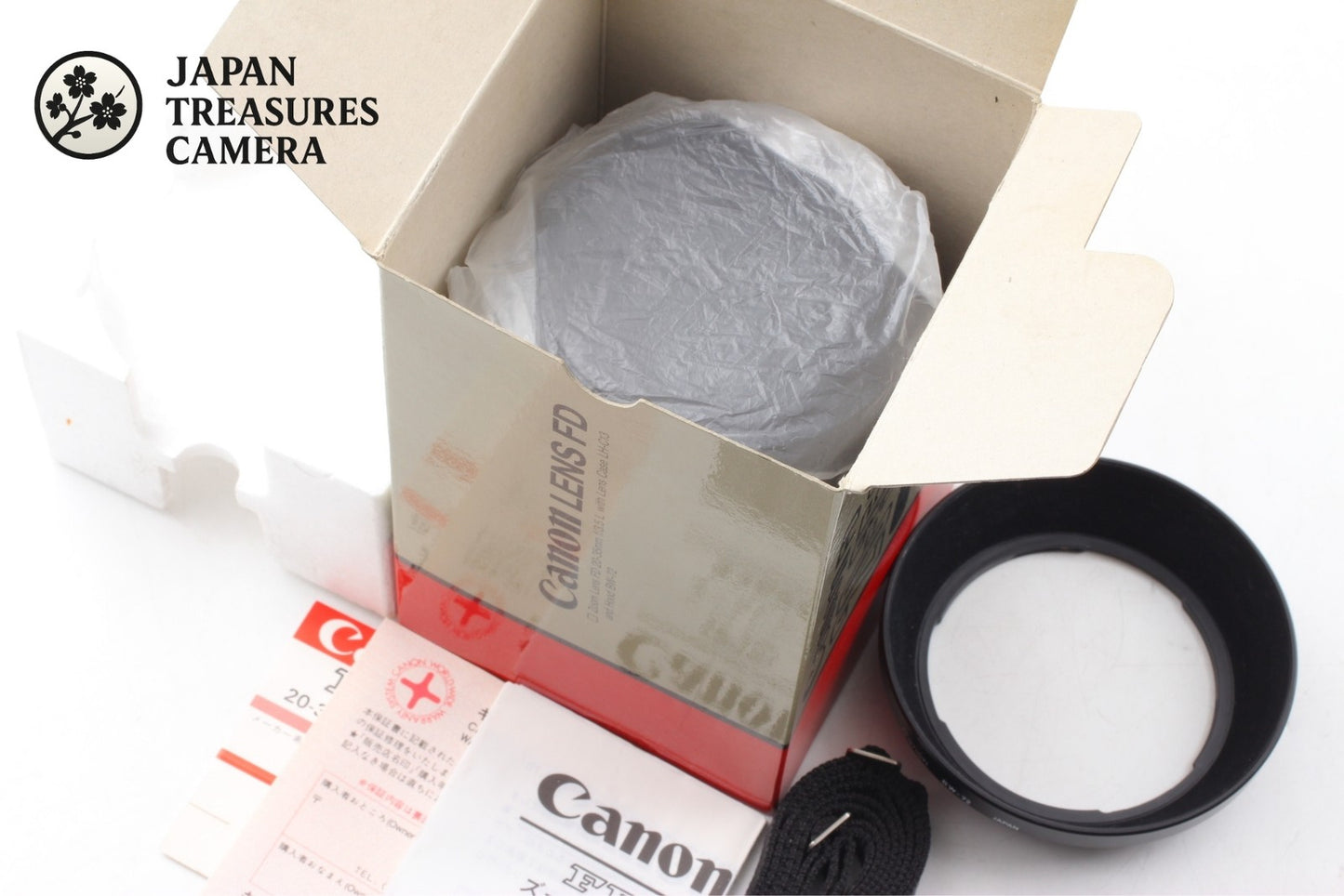 Full Set *Unused in Box* Canon New FD NFD 20-35mm F3.5 L MF Zoom Lens From JAPAN