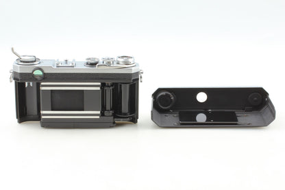 Late Black Dial *MINT w/ Case* Nikon S2 Rangefinder Film Camera Body From JAPAN