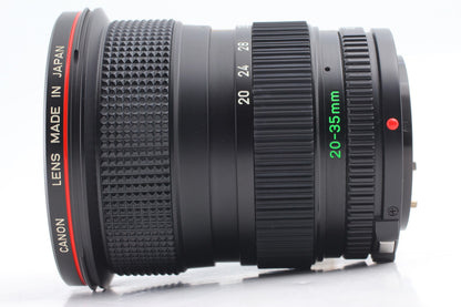 Full Set *Unused in Box* Canon New FD NFD 20-35mm F3.5 L MF Zoom Lens From JAPAN