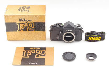 No Name *Top MINT in Box* Nikon F2 Titan Eye Level SLR Film Camera From JAPAN