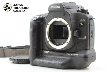 *Almost Unused w/Strap* Canon EOS 7S ELAN 7NE 35mm Film Camera BP-300 From JAPAN