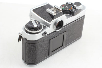 *Top MINT w/ Hood* Nikon FE Silver 35mm Film Camera Ai 50mm F1.4 Lens From JAPAN