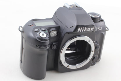 No Sticky *Top MINT+++ w/Strap* Nikon F80 S SLR 35mm Film Camera Body From JAPAN
