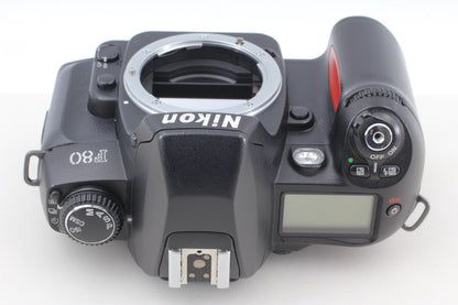 No Sticky *Top MINT+++ w/Strap* Nikon F80 S SLR 35mm Film Camera Body From JAPAN