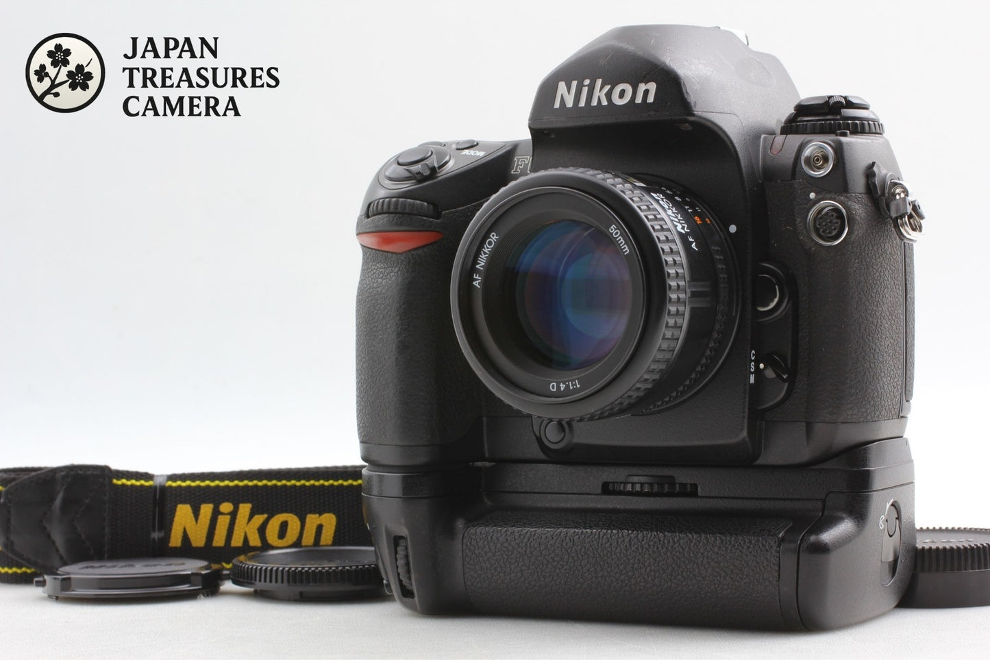New Firmware *N MINT+++ w/ MB-40* Nikon F6 Camera AF 50mm F1.4 D Lens From JAPAN