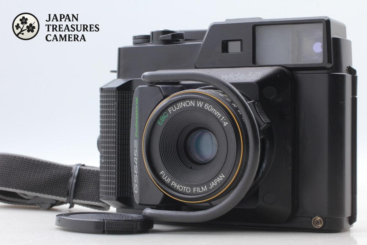 *N MINT+++ Strap* Fujifilm Fuji GS645S Pro Wide 60 6x4.5 Film Camera From JAPAN