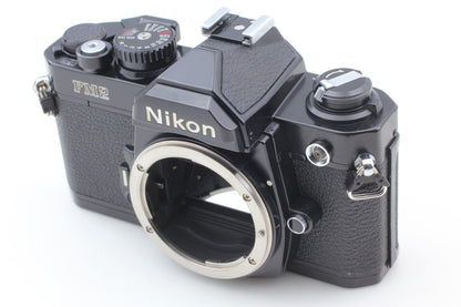 *N MINT w/ Strap* Nikon New FM2 FM2N Black SLR 35mm Film Camera Body From JAPAN