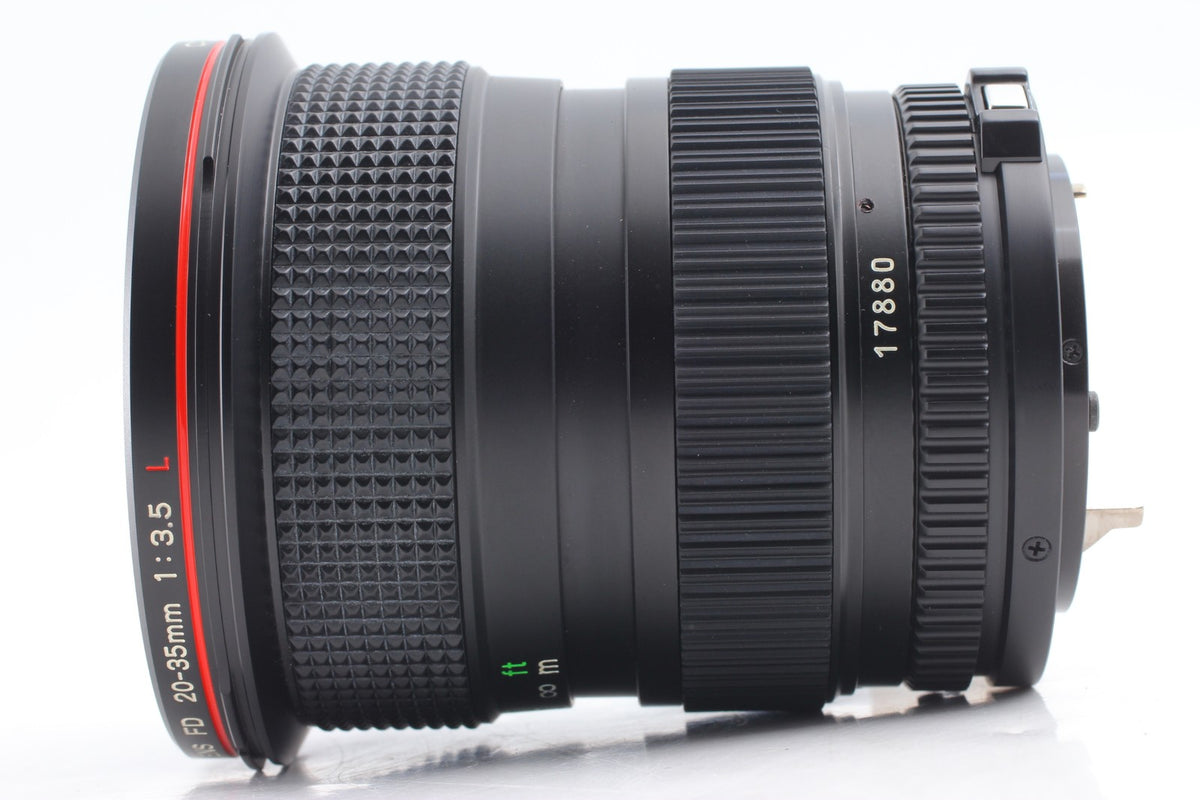 Full Set *Unused in Box* Canon New FD NFD 20-35mm F3.5 L MF Zoom Lens From JAPAN