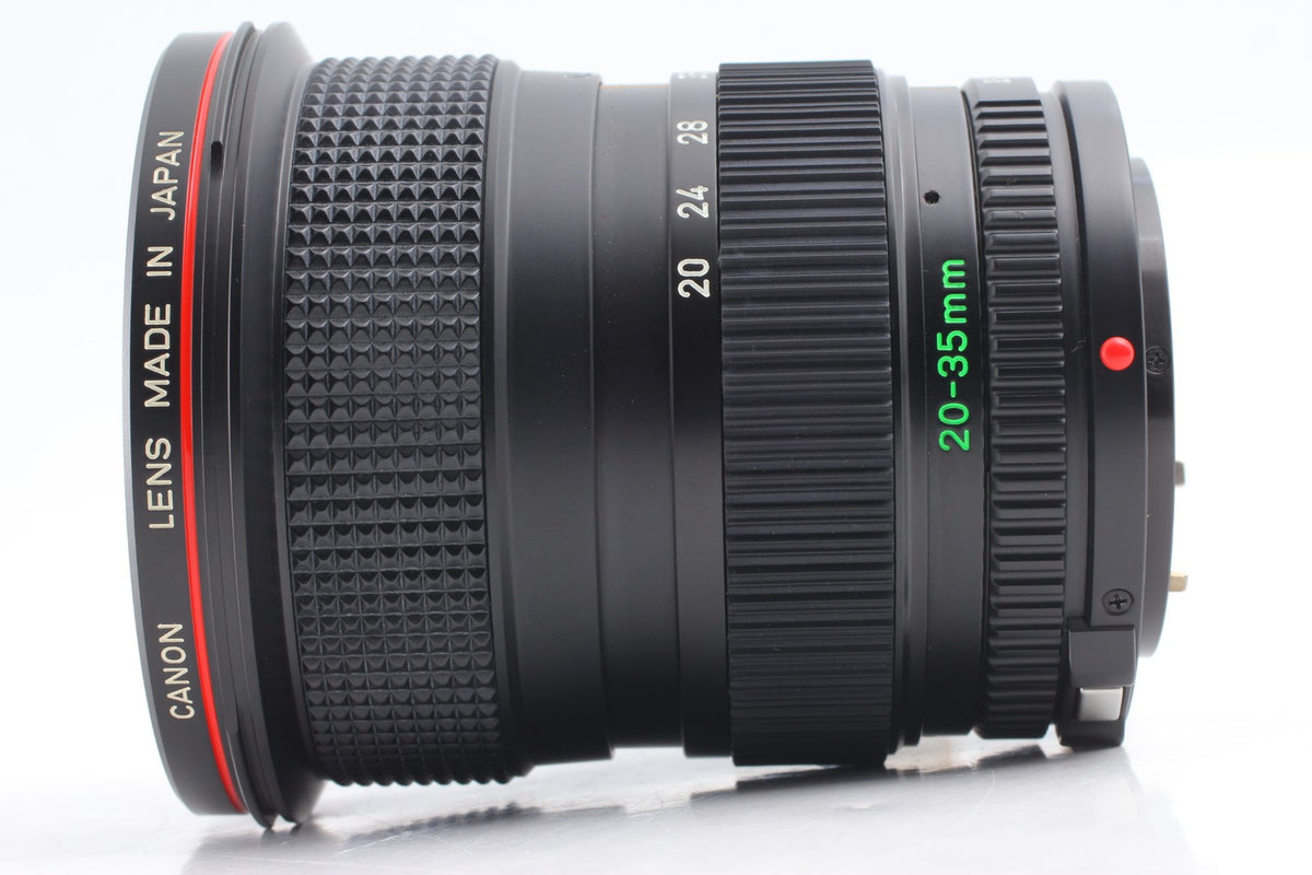 Full Set *Unused in Box* Canon New FD NFD 20-35mm F3.5 L MF Zoom Lens From JAPAN
