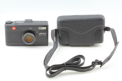*Exc+5 /Case* Leica Minilux Black Summarit 40mm F2.4 35mm Film Camera From JAPAN