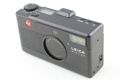 *Exc+5 /Case* Leica Minilux Black Summarit 40mm F2.4 35mm Film Camera From JAPAN