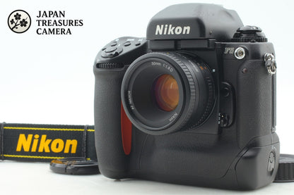 *N MINT+++ w/ Strap* Nikon F5 SLR 35mm Film Camera AF 50mm F1.8D Lens From JAPAN