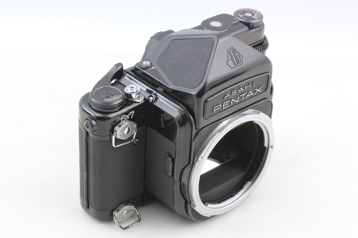 All Works *N MINT w/Grip* Pentax 6x7 67 TTL Mirror Up SMC T 75mm F4.5 Lens JAPAN