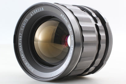 All Works *N MINT w/Grip* Pentax 6x7 67 TTL Mirror Up SMC T 75mm F4.5 Lens JAPAN