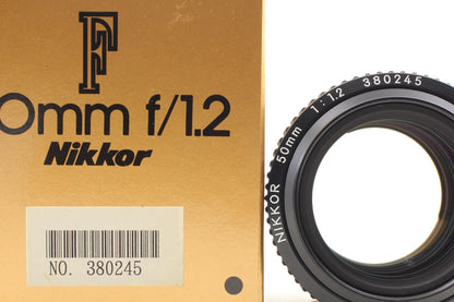 *Unused in Box* Nikon Ai-s Nikkor 50mm f/1.2 MF Standard Prime Lens From JAPAN