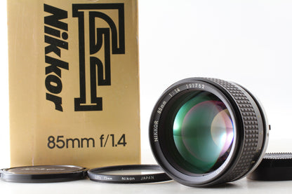 *Top MINT in Box* Nikon Ai-s Ais Nikkor 85mm f/1.4 MF Portrait Lens From JAPAN