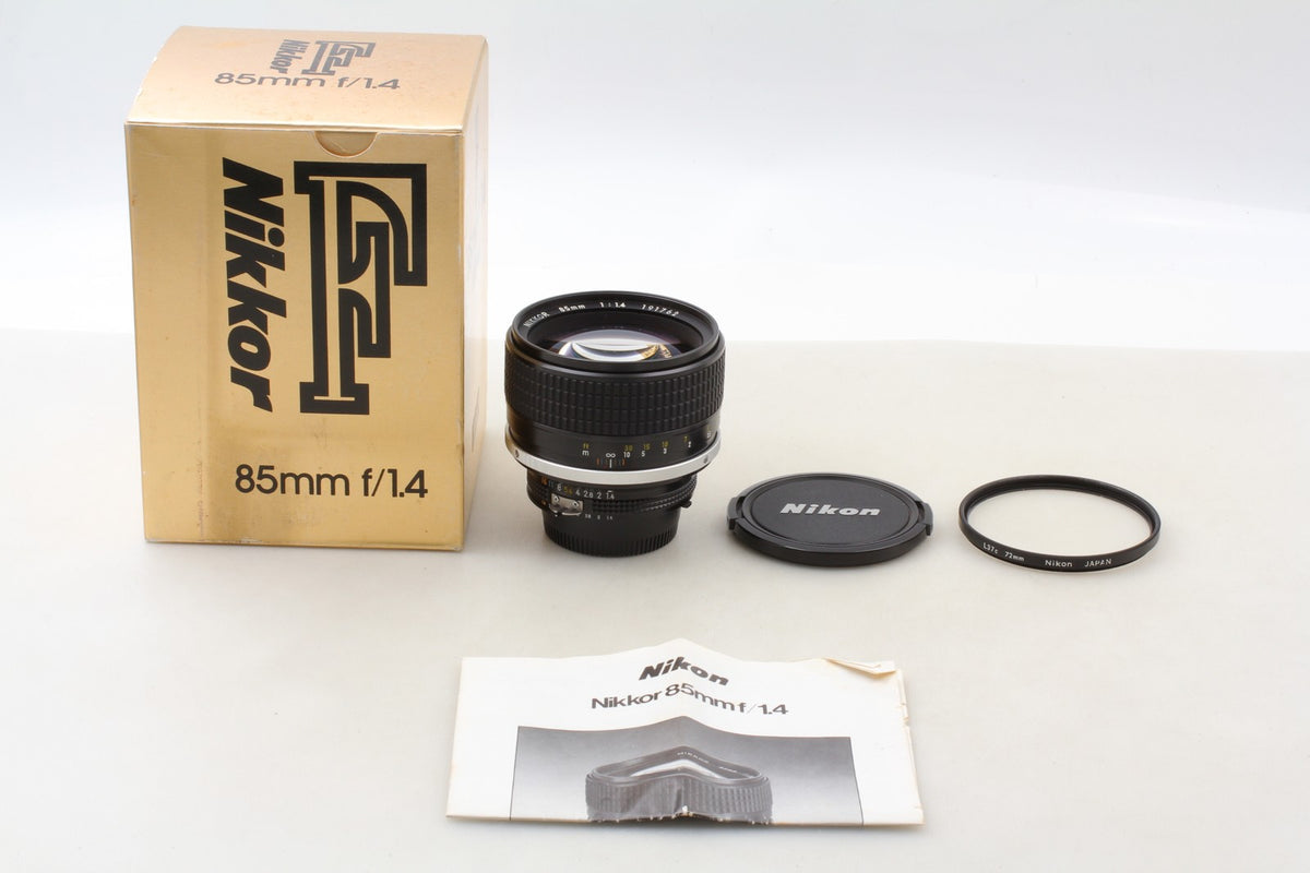 *Top MINT in Box* Nikon Ai-s Ais Nikkor 85mm f/1.4 MF Portrait Lens From JAPAN