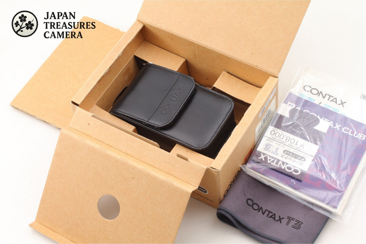 *Unused in Box* CONTAX T3 Titan Black Point & Shoot 35mm Film Camera From JAPAN