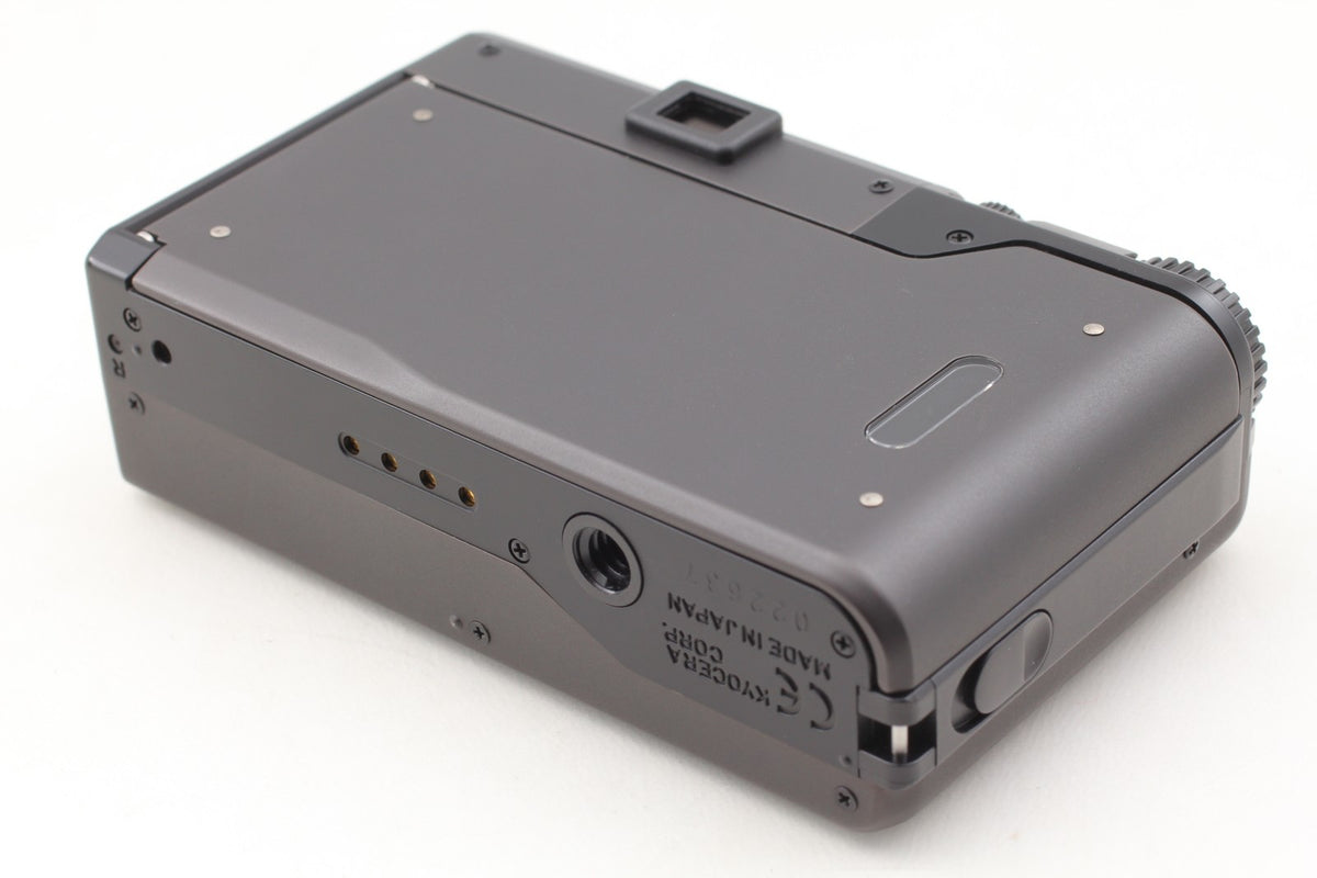 *Unused in Box* CONTAX T3 Titan Black Point & Shoot 35mm Film Camera From JAPAN