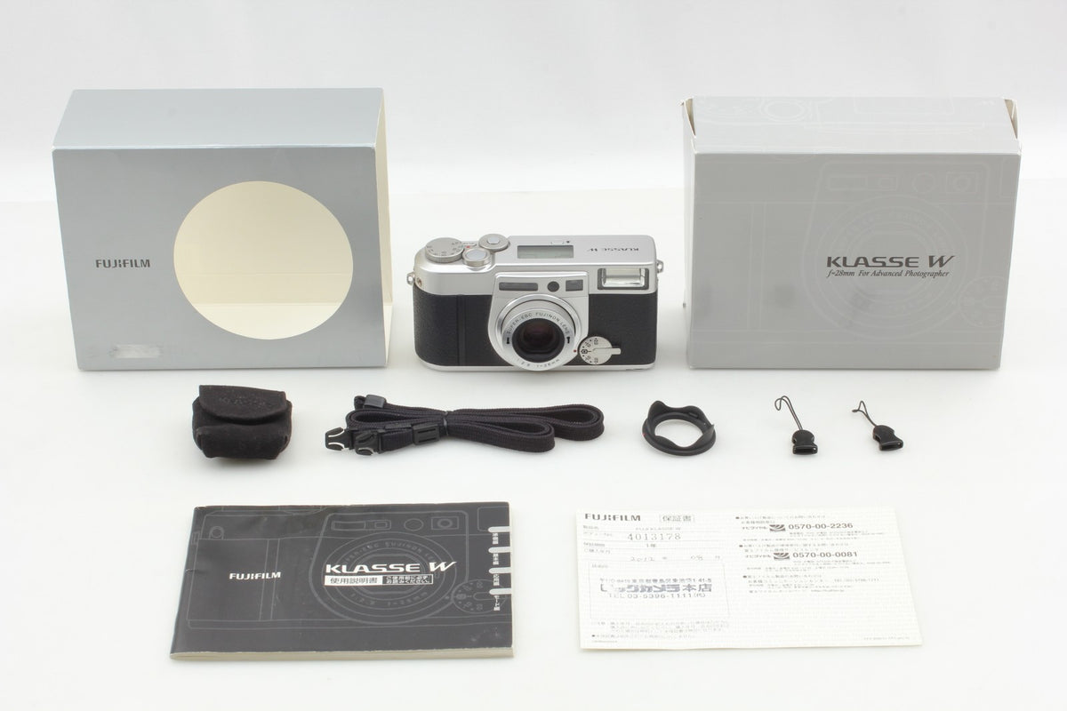 *Unused in Box* Fujifilm Klasse W Silver Point & Shoot 35mm Film Camera From JPN