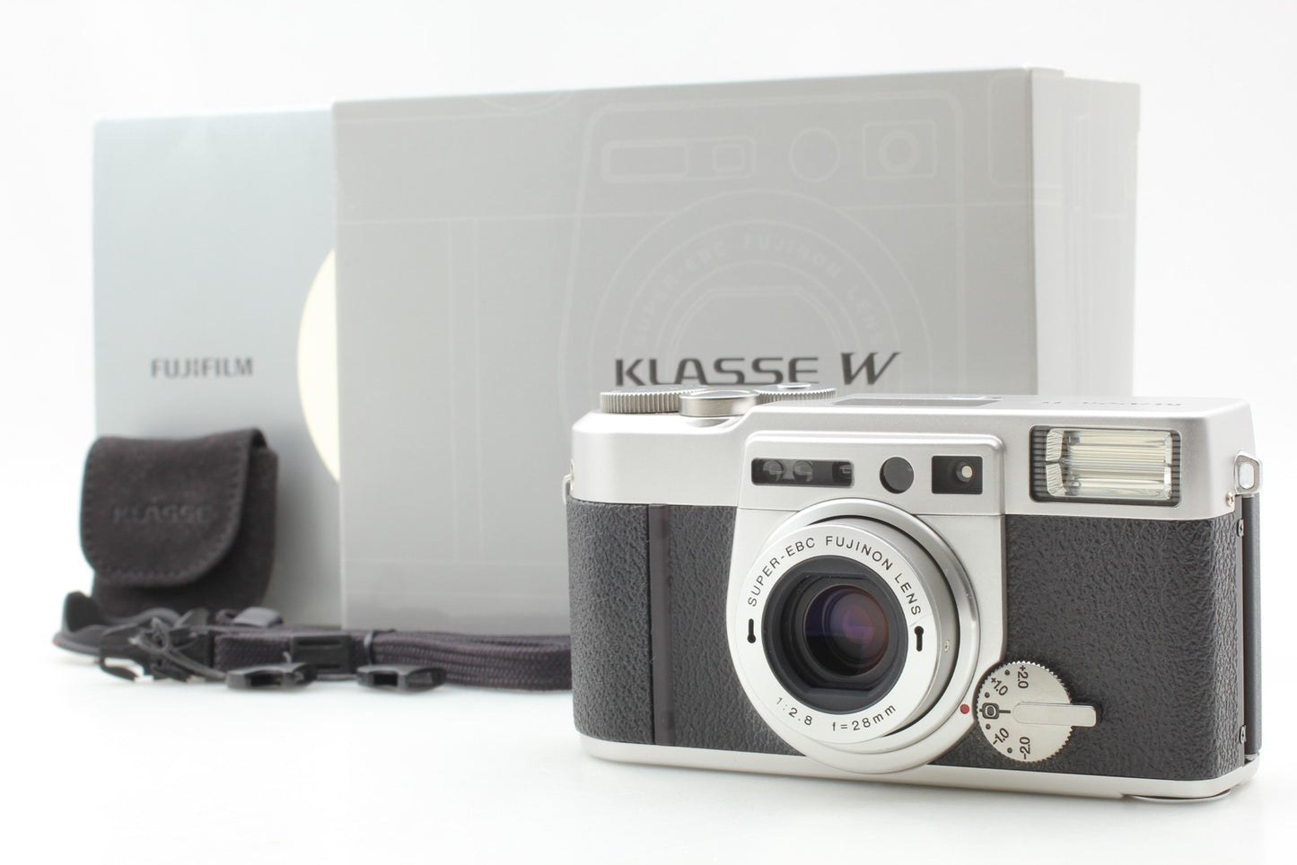 *Unused in Box* Fujifilm Klasse W Silver Point & Shoot 35mm Film Camera From JPN