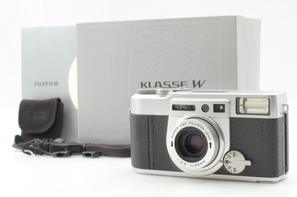 *Unused in Box* Fujifilm Klasse W Silver Point & Shoot 35mm Film Camera From JPN